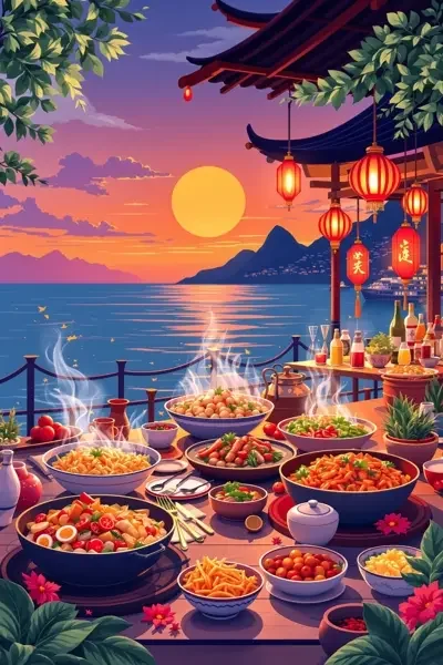 中餐厅海报